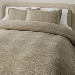 Chandler Ribbed Duvet Cover & Shams