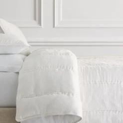 Chenille Linear Comforter & Shams