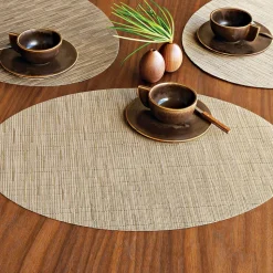 Chilewich Easy-Care Bamboo Oval Placemats