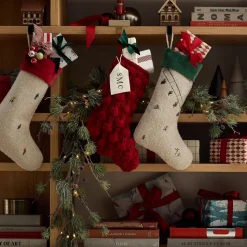 Chunky Bauble Knit Stockings