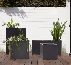 Cityscape Indoor/Outdoor Planters w/ Liners
