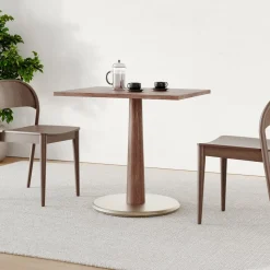 Claire Restaurant Dining Table - Wood - Rectangle
