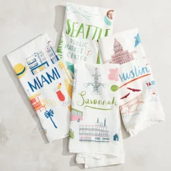 Claudia Pearson City Tea Towels