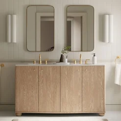 Clementine Double Bathroom Vanity (60")