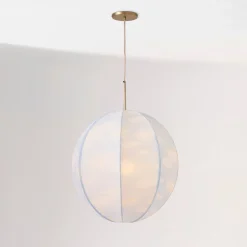 Cloud Linen Pendant (20")