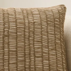 Coastal Netted Jute Pillow Cover