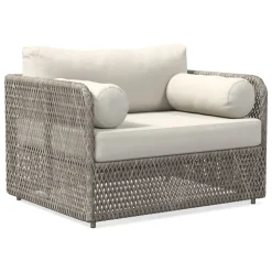 Coastal Outdoor Lounge Chair Cushion Covers