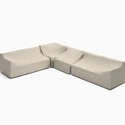 Coastal Outdoor 4-Piece L-Shaped Sectional Protective Cover