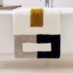 Colorblock Bath Mat