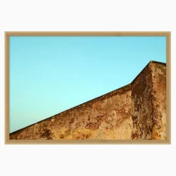 Concrete Sunset Framed Wall Art