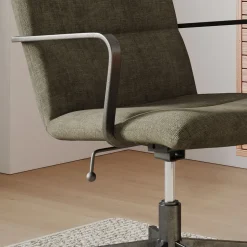 Cooper Mid-Century High-Back Swivel Office Chair
