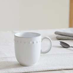 Costa Nova Pearl Stoneware Mugs (Set of 4)