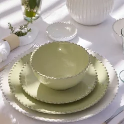 Costa Nova Pearl White Dinnerware Collection
