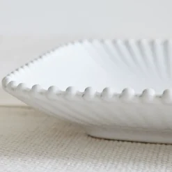 Costa Nova Pearl White Stoneware Rectangular Platters