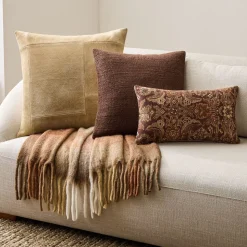 Cozy Persian Pillow Cover & Throw Set
