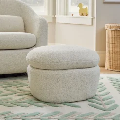Cozy Swivel Glider Ottoman