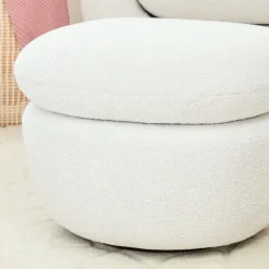 Cozy Swivel Glider Ottoman