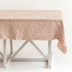 Creative Women Stone Washed Linen Tablecloth Collection