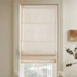Crossweave Cordless Roman Shade