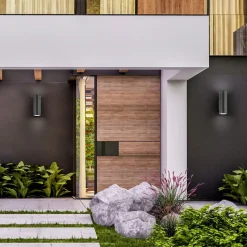 Cylinder Indoor/Outdoor LED Sconce