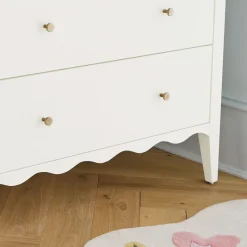 Daisy Narrow Dresser with Removable Topper (36")