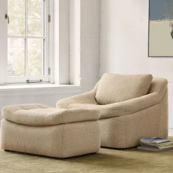 Danver Chair & Ottoman Set