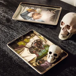 Dapper Animal Halloween Trinket Tray