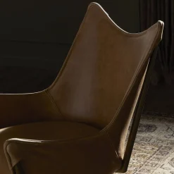 Darcy Slope Leather Desk Chair