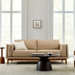 Dekalb Leather Sofa (68"–96")