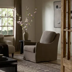 Delara Glider Swivel Chair