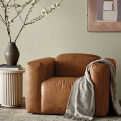 Delevan Leather Power Recliner
