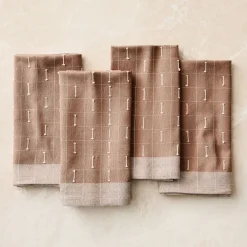 Delicate Grid Napkin Sets