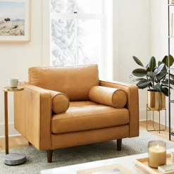 Dennes Leather Chair