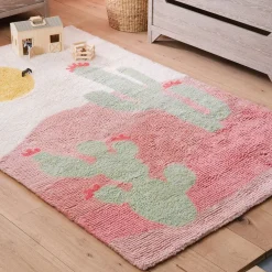 Desert Cactus Shag Rug
