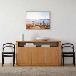 Desert Super Moon Framed Wall Art by Minted for West Elm