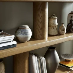 Devoe Solid Wood Bookcase (84")