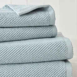 Diagonal Ribbed Towels