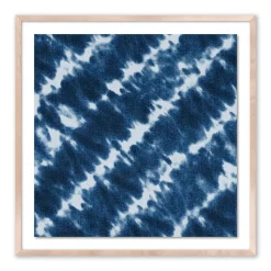 Diagonal Tie-Dye Framed Wall Art