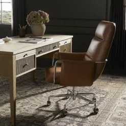 Diella Leather Desk Chair