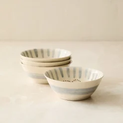 Diya Stoneware Condiment Bowls