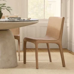 Dolores Leather Dining Chair