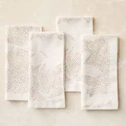 Dotted Floral Napkin Sets