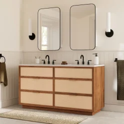 Douglas Double Bathroom Vanity (60")