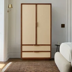 Douglas Solid Wood Tatami Armoire (38")