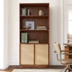 Douglas Solid Wood Tatami Bookcase (36")