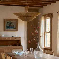 Dutton Jute Pendant (28")