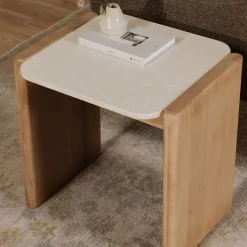 Eckford Bottichino Marble Side Table (20")