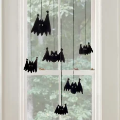 Ed Emberley Felt Bats Hanging Decor