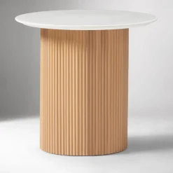 Ellington Marble Side Table (20")