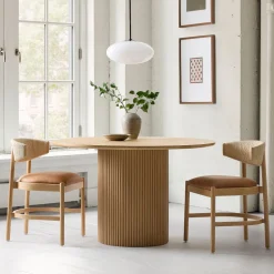 Ellington Round Dining Table & Chairs Set